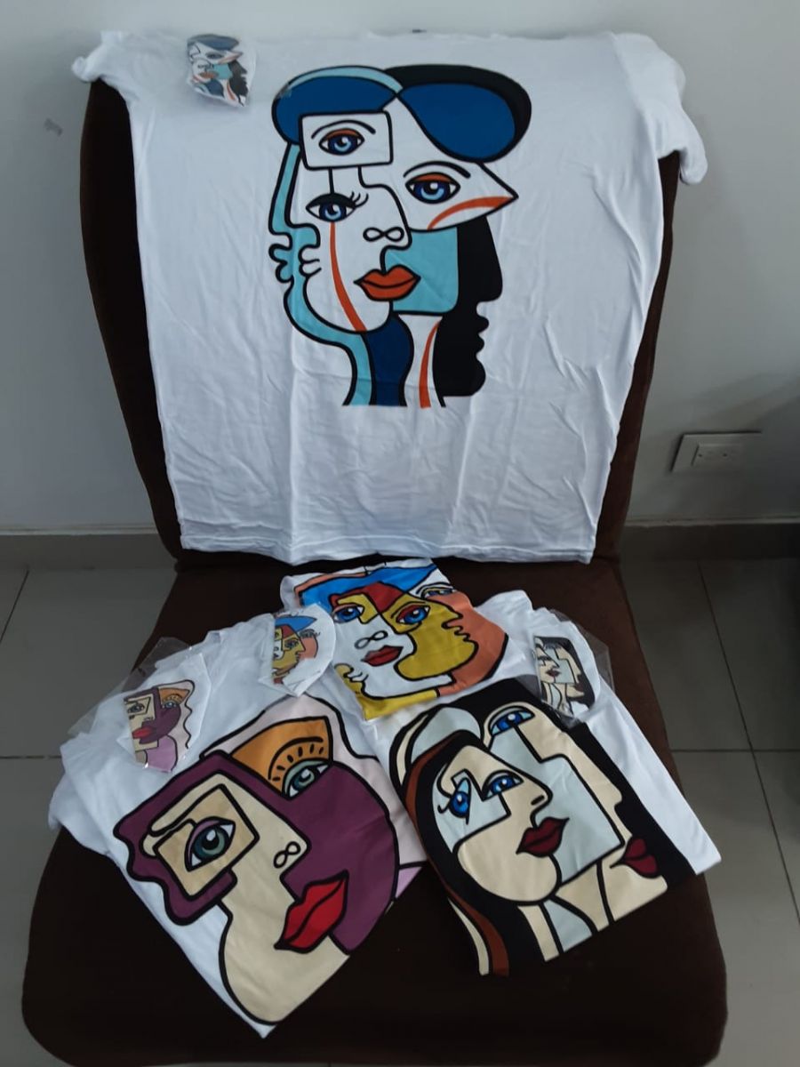 CAMISETAS ESTILO PICASSO